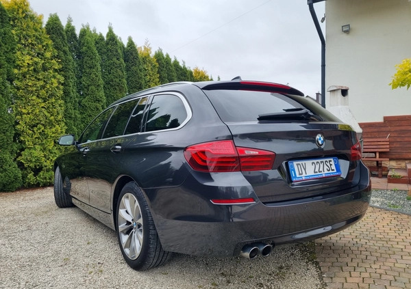 BMW Seria 5 cena 53700 przebieg: 285000, rok produkcji 2015 z Ciechocinek małe 781